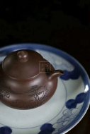 《潘壺》宜興紫砂壺助理工藝美術師手工紫泥泡茶壺禮品潘壺
