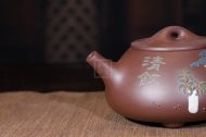 《石瓢》石瓢宜興紫砂壺純手工高級工藝美術師茶壺底槽青