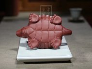 《金龜出?！芬伺d紫砂壺高級工藝美術師純手工底槽青創新壺茶壺紫砂茶具