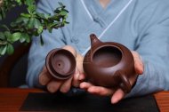 《一團和氣》宜興紫砂壺全手工泡茶壺工藝美術師大師紫泥