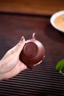 《小禪意》宜興紫砂壺手工助理工藝美術師紫泥壺茶壺茶具
