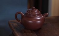 《大亨蓮子》宜興紫砂壺工藝美術員手工紫泥蓮子茶壺具