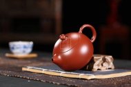 《西施壺》宜興紫砂壺全手工助理工藝美術師茶具純泡茶壺大紅袍西施