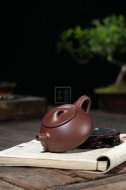 《石瓢》紫砂壺宜興工藝美術員純手工八十年代紫泥石瓢泡茶壺