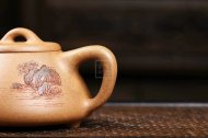 《石瓢》宜興段泥紫砂壺全手工茶壺助理工藝美術師老師石瓢