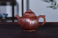 《尊六方》宜興六方紫砂壺底槽青純手工高級工藝美術師泡茶壺特價茶具