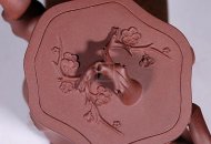 《明式梅樁》紫砂壺宜興高級工藝美術(shù)師手工底槽青梅樁泡茶壺茶壺