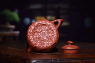 《靈芝供春》經典紫砂壺供春宜興全手工工藝美術師泡茶壺茶具大紅袍