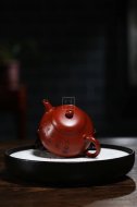 《清風》宜興老師工藝美術師手工紫砂壺茶具大紅袍