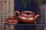 《仿古》宜興紫砂壺工藝美術師手工底槽青仿古茶具