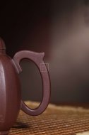 《山水詩韻-福臨八方》宜興紫砂壺工藝美術師手工底槽青