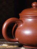 《潘壺》宜興紫砂壺實(shí)力派名家手工大紅袍潘壺泡茶壺茶具