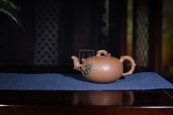 《松鼠葡萄》宜興紫砂壺名家純全手工桂花砂仿生壺泡茶壺茶壺茶具