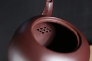 《六方美人肩》宜興紫砂壺工藝美術師手工茶壺茶具100目紫泥美人肩