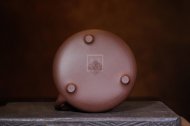 《石瓢》宜興工藝美術師手工紫砂壺紫泥料茶壺石瓢茶具
