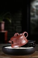 《玉龍》宜興底槽青紫砂壺工藝美術師全手工創新壺茶壺