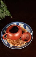 《西施》西施宜興紫砂壺純手工工藝美術師茶壺大紅袍