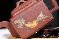 《亞明四方》宜興紫砂壺全手工名家高級工藝美術師茶具純泡茶壺底槽青亞明四方