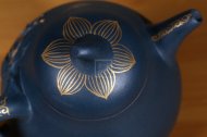 《蝴蝶蘭》宜興紫砂茶壺紫砂泡茶壺天青泥手工工藝美術師泡茶壺