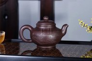 《華容壺》宜興紫砂壺高級工藝美術師手工紅砂紫泥容天泡茶壺茶具