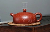 《半月》宜興紫砂壺實力派名家純手工大紅袍泡茶壺半月茶具