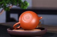 《掇球套組》宜興紫砂壺助理工藝美術師手工茶壺茶具朱泥掇球
