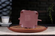《玉菱》紫砂壺宜興名家工藝美術師純手工紫泥家用泡茶壺