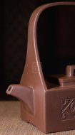 《金玉提梁》宜興市紫砂壺紫泥全手工高級工藝美術師制作創新提梁茶具套壺