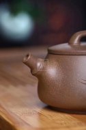 《竹節石瓢》宜興紫砂壺茶壺石瓢茶具全手工段泥