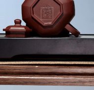 《八方壺》宜興紫砂壺高級(jí)工藝美術(shù)師手工底槽青福緣八方茶壺