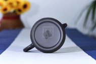 《秦權》宜興紫砂壺純全手工原礦黑鐵砂秦權壺家用大泡茶壺套裝精品