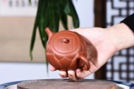 《百合》宜興清水泥工藝美術師手工紫砂壺泡茶壺茶具