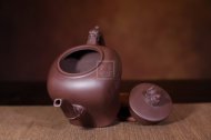 《威震四方》宜興紫砂壺名家工藝美術師全手工泡茶壺茶具楊國琴老師大廠拼紫泥