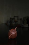 《玉蘭石瓢》紫砂壺宜興工藝美術師手工底槽青石瓢茶壺茶具