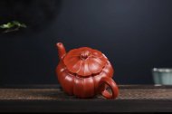 《葵花八瓣》宜興紫砂壺工藝美術師手工茶壺茶具大紅袍