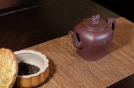 《威震四方》宜興紫砂壺名家工藝美術師全手工泡茶壺茶具楊國琴老師大廠拼紫泥