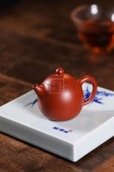 《龍蛋》宜興紫砂壺實力派名家手工朱泥龍旦茶壺具