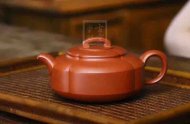 《周盤》宜興紫砂壺工藝美術師手工紅皮龍泡茶壺周盤茶具