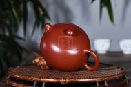《西施》宜興紫砂壺工藝美術師純手工雞血大紅袍西施茶壺茶杯茶具