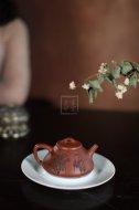 《石瓢》紫砂壺宜興助理工藝美術師手工降坡泥石瓢泡茶壺茶壺