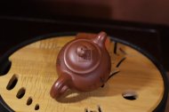 《潘壺》宜興紫砂壺手工助理工藝美術(shù)師大師收藏級(jí)茶壺紫泥潘壺