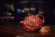 《靈芝供春》經典紫砂壺供春宜興全手工工藝美術師泡茶壺茶具大紅袍