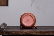 《佛首》宜興工藝美術師手工紫砂壺家用茶壺具套裝清水泥花器