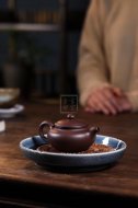 《小仿古》紫砂壺宜興實(shí)力派名家純手工紫泥仿古泡茶壺