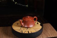 《曲壺》宜興紫砂壺工藝美術師手工大紅袍曲壺茶壺茶具