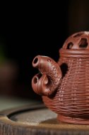 《豐收》宜興紫砂壺工藝美術師手工泡茶壺創新壺茶具壺