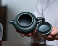竹報平安壺
