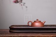 《半月》宜興工藝美術師手工紫砂壺半月泡茶壺茶具清水泥