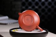 《如意祥龍》宜興純高級工藝美術師全手工紅皮龍紫砂壺宮燈茶具