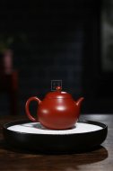 《清風》宜興老師工藝美術師手工紫砂壺茶具大紅袍